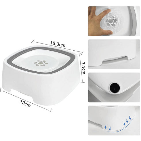 1.5L Trinknapf | Wassernapf | ohne Ausschwappen